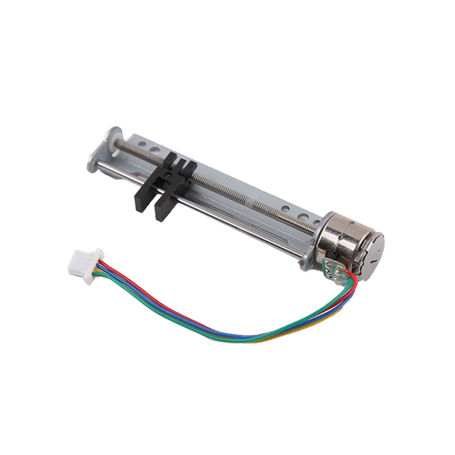 Micro slider screw stepper motor 10mm 5VDC Mini linear stepper motor for precise instrument focusing adjustment