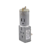 DC motor with worm gear box for robots and toys