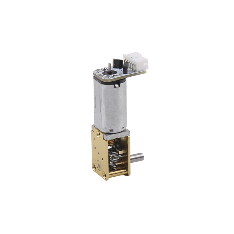 Worm gearbox N20 DC motor with custom encoder