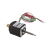 20mm NEMA8 linear hybrid stepper motor with run through lead screw shaft