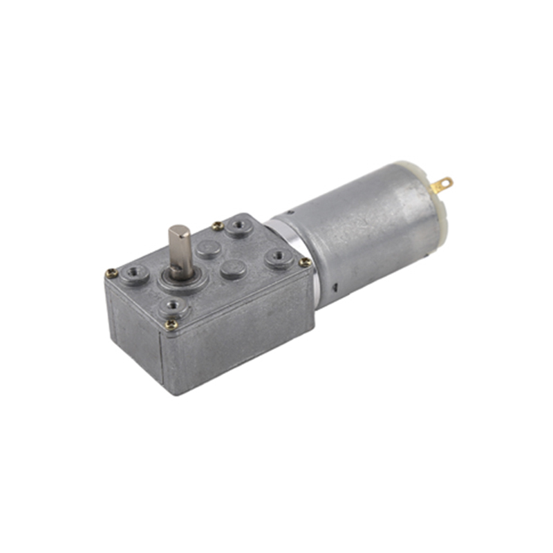 DC motor with worm gear box for robots and toys