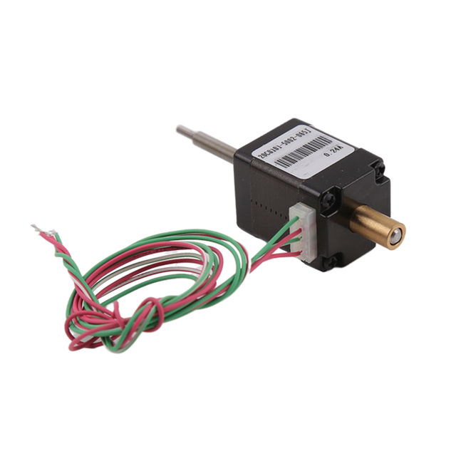 20mm NEMA8 linear hybrid stepper motor with run through lead screw shaft
