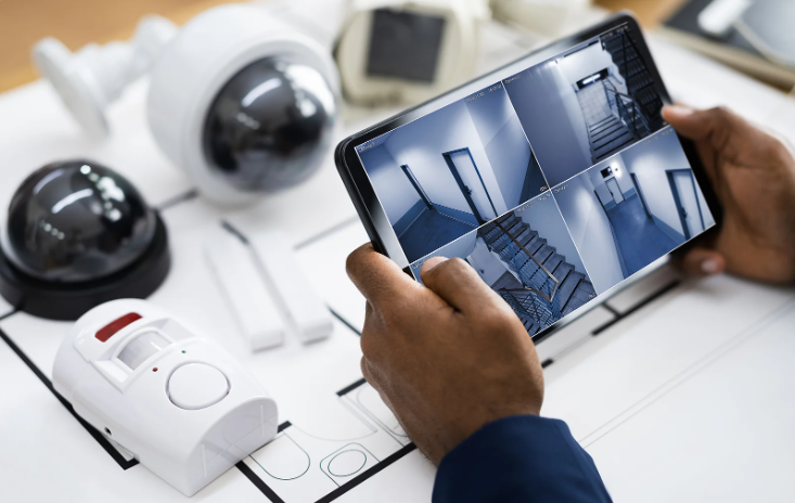Monitoring security equipment