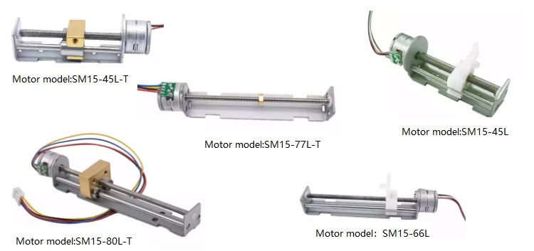15mm Slider linear stepper motor