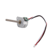 15mm micro steppr motor 2-phase 4-wire 18 degree with spiral shaft