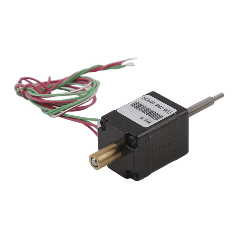 20mm NEMA8 linear hybrid stepper motor with run through lead screw shaft