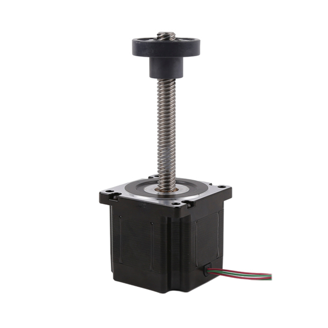 NEMA34 86mm linear hybrid stepper motor external drive high thrust