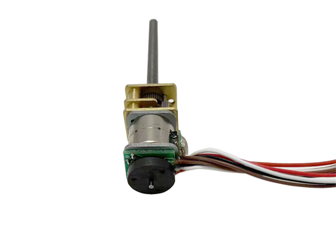 Geared stepper motors + encoders