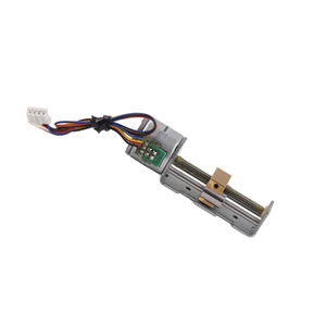 20mm slider linear stepper motor with M3 lead screw brass slider 1.2KG thrust