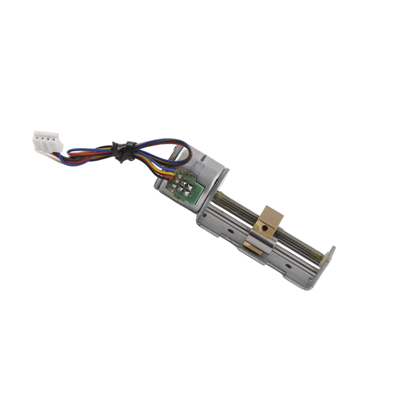 20mm slider linear stepper motor with M3 lead screw brass slider 1.2KG thrust