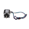 28mm size NEMA11 hybrid stepper motor 1.8 degree step angle D shaft various height