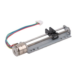 Micro slider screw stepper motor 10mm 5VDC Mini linear stepper motor for precise instrument focusing adjustment