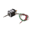 20mm NEMA8 linear hybrid stepper motor with run through lead screw shaft